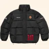 Supreme Umbro Down Puffer Jacket Black Front Image