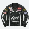 Supreme Vanson Star Leather Jacket Front Image