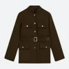 Surface S02 Gugu Mbatha-Raw Belted Jacket Front Image