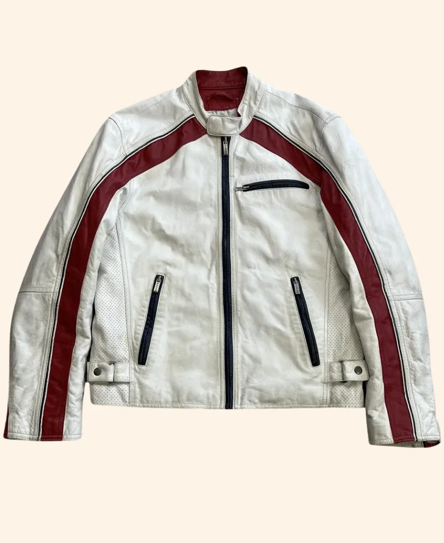 Sydney Sweeney NASCAR Championship Jacket Closure Front Image