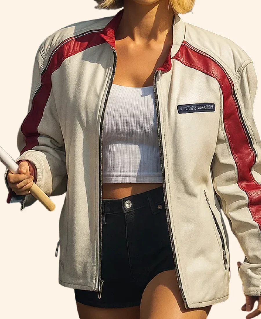 Sydney Sweeney NASCAR Championship Jacket Front Image