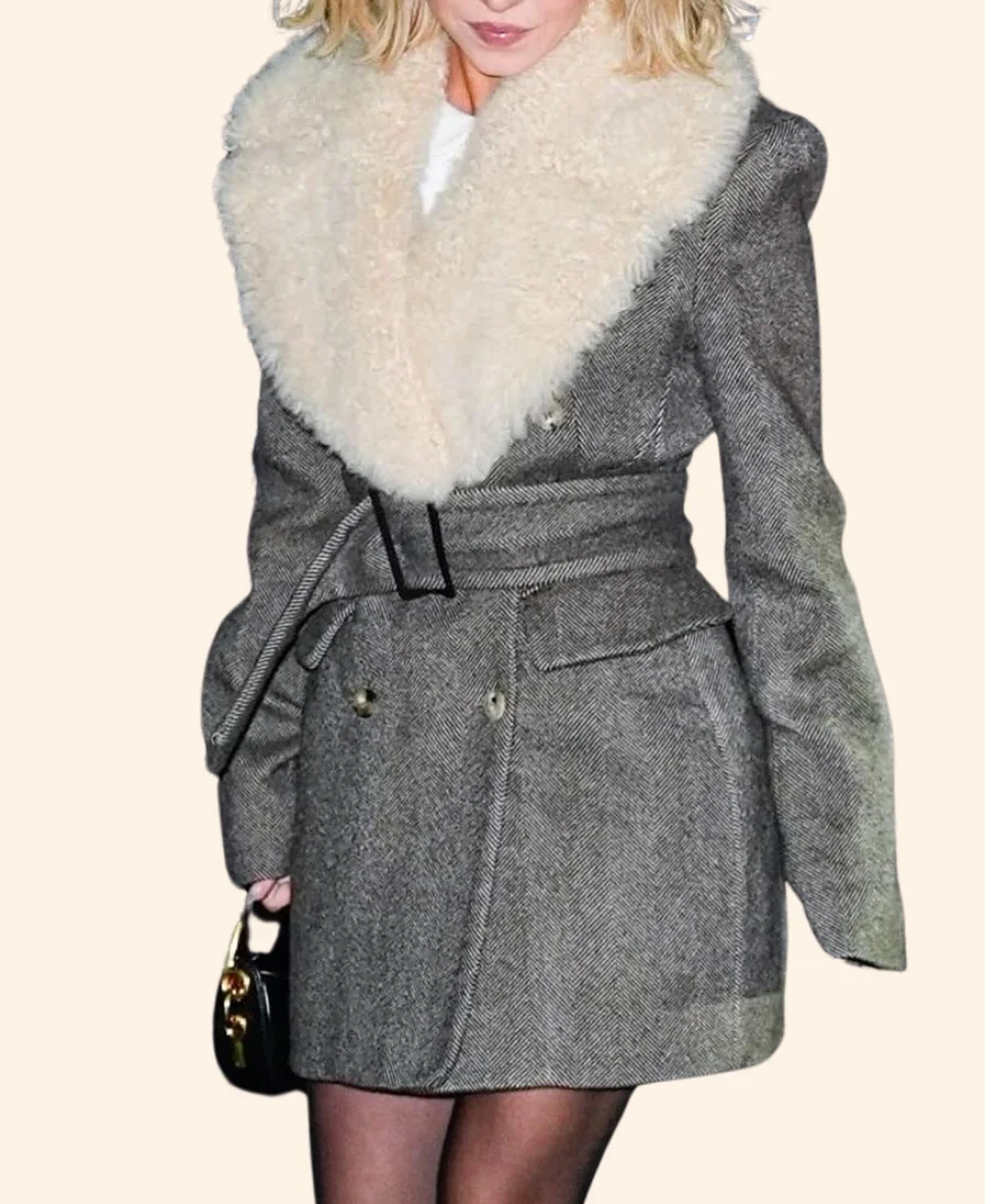 Sydney Sweeney NYC 2025 Coat Image