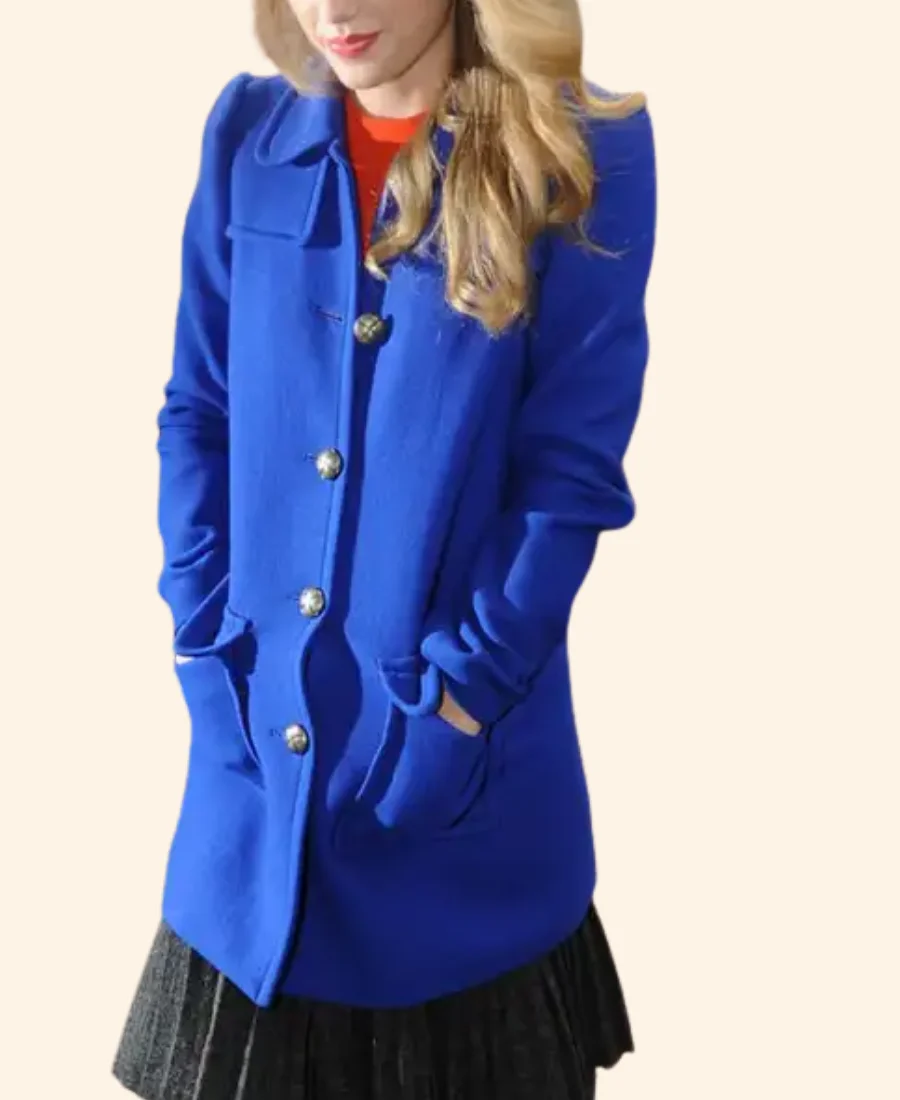 Taylor Swift Blue Coat