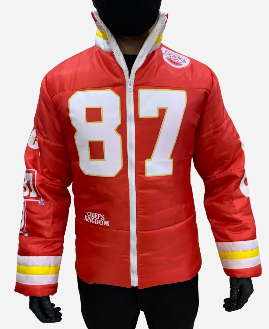 Taylor Swift Kelce 87 Puffer Jacket