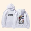 Taylor Swift Wood Lyrics Hoodie White Image