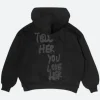 Tell Her You Love Her Hoodie Front Image