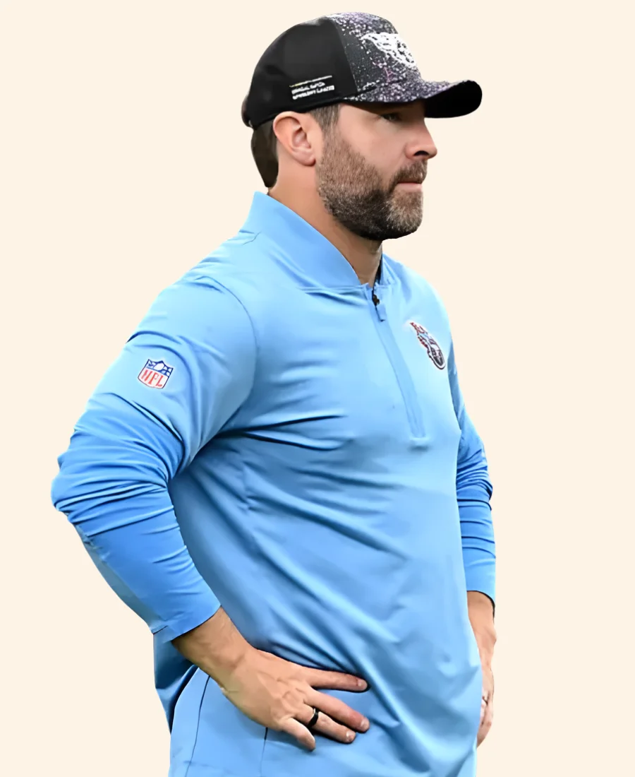 Tennessee Titans 2025 Brian Callahan Sweatshirt Arm Image