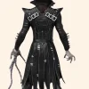 The Batman Who Laughs Leather Coat Front Image