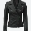 The Boys S03 Kimiko Miyashiro Leather Jacket Front Image