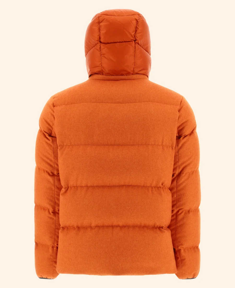 The Christmas Classic Elizabeth Bird Puffer Jacket Back Image