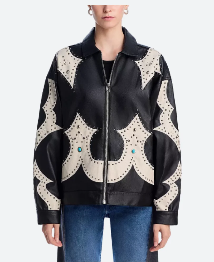 The Equalizer S05 Delilah Studded Leather Jacket