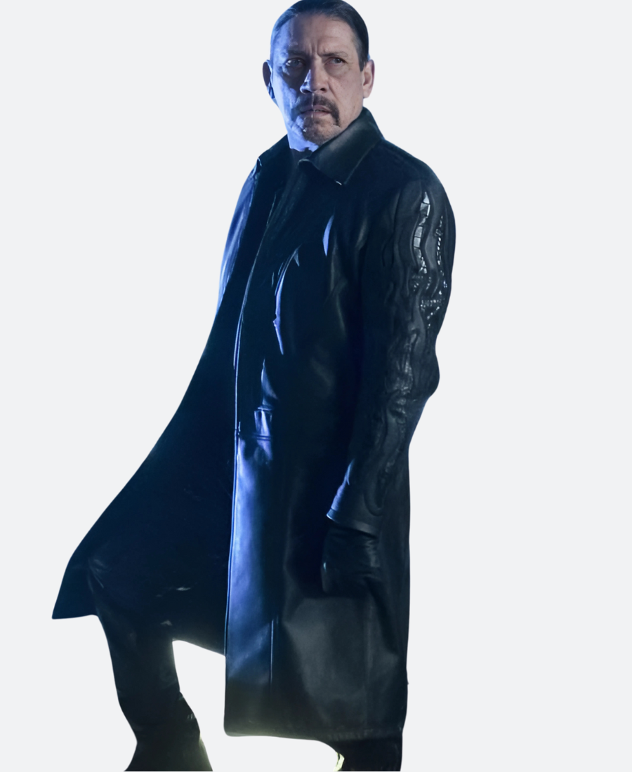 The Flash Breacher Leather Trench Coat