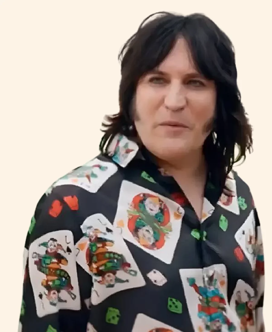The Great British Bake Off Noel Fielding Joker Card Dices Shirt