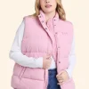The Inheritance Emily Puffer Vest Front Image