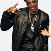 The Kelly Clarkson Show Snoop Dogg Leather Jacket Front image