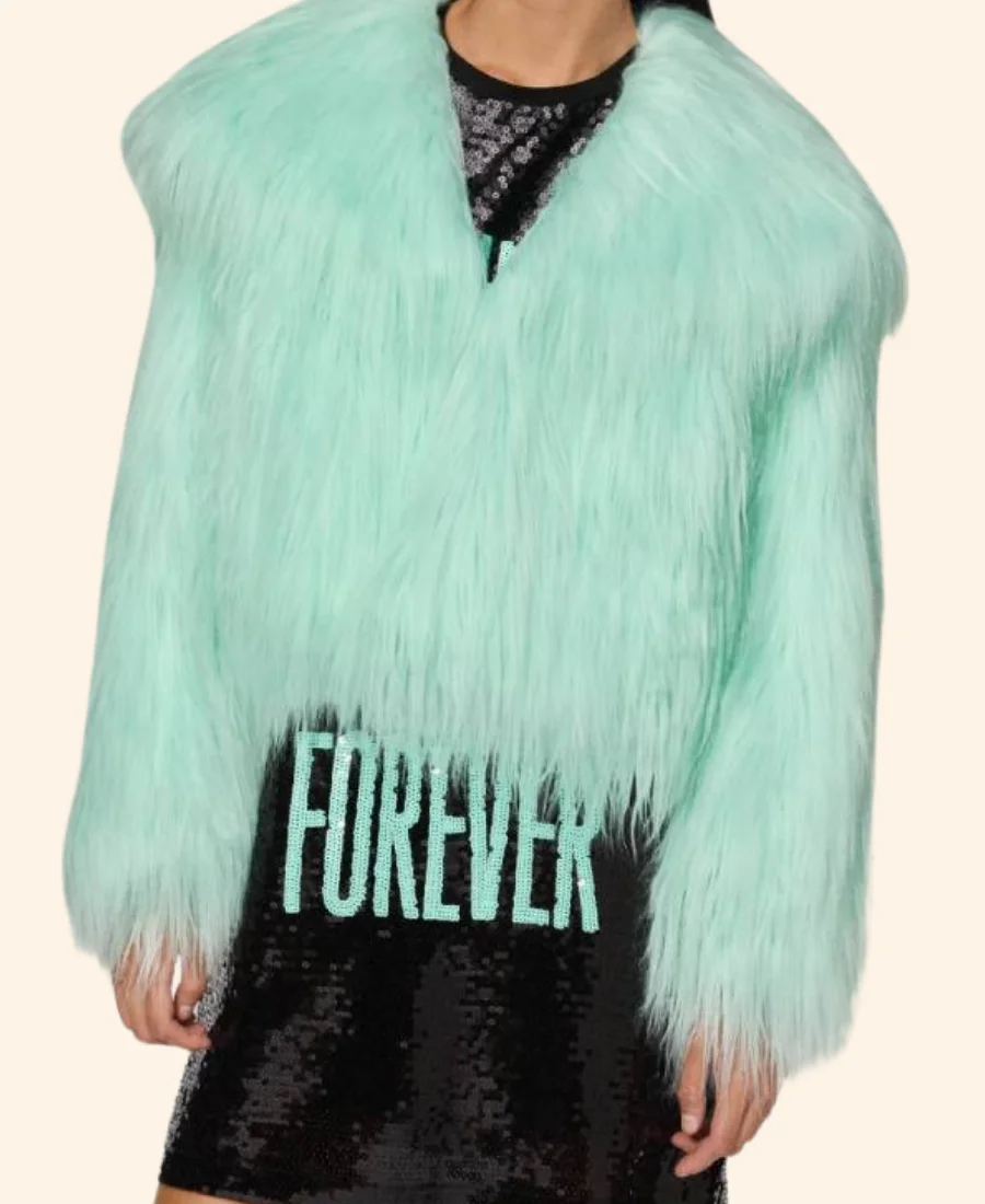 The Life Of A Showgirl Taylor Swift Fur Jacket