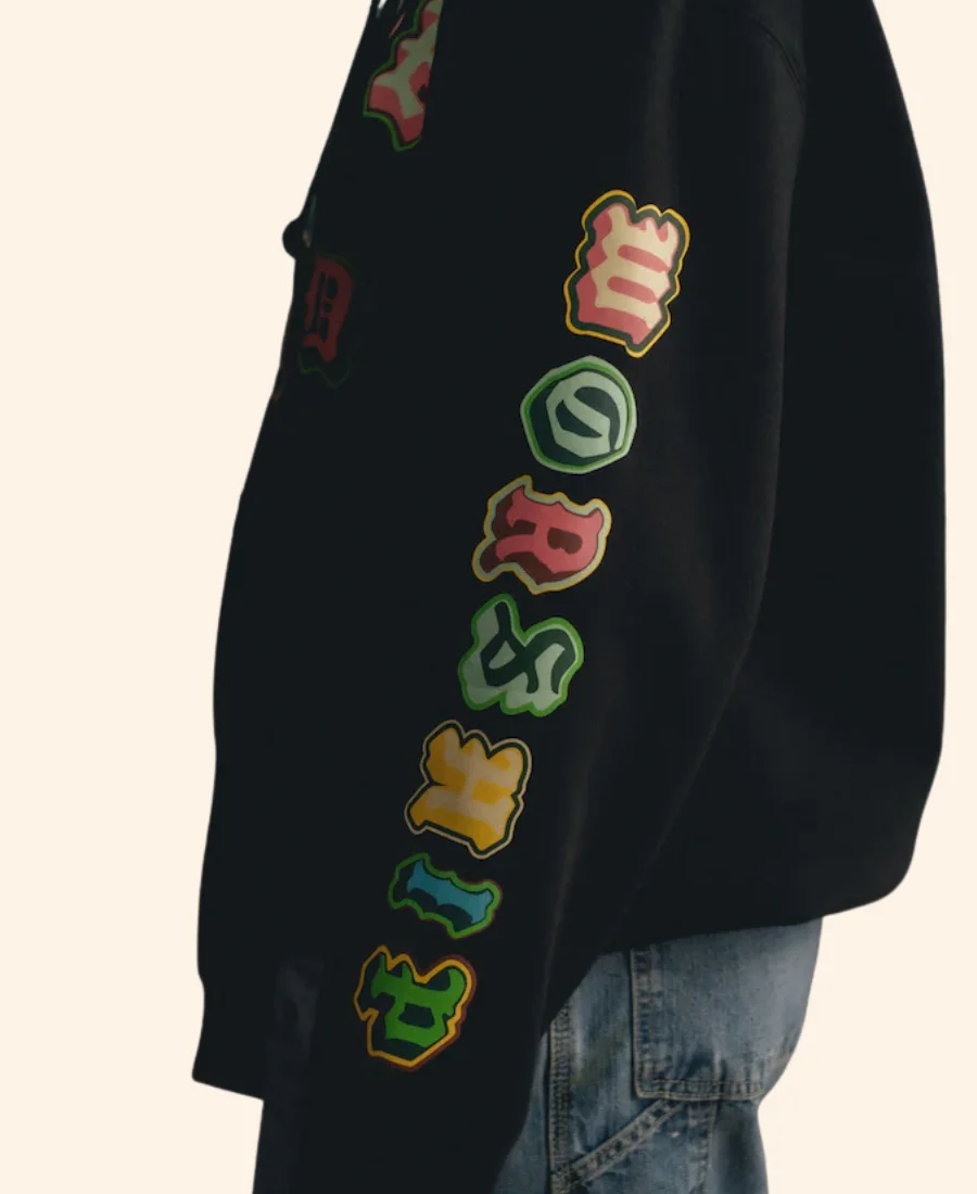 The Lord Praise Hoodie Sleeves Image
