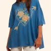 The Lowdown Heart Rose T-Shirt Front Image