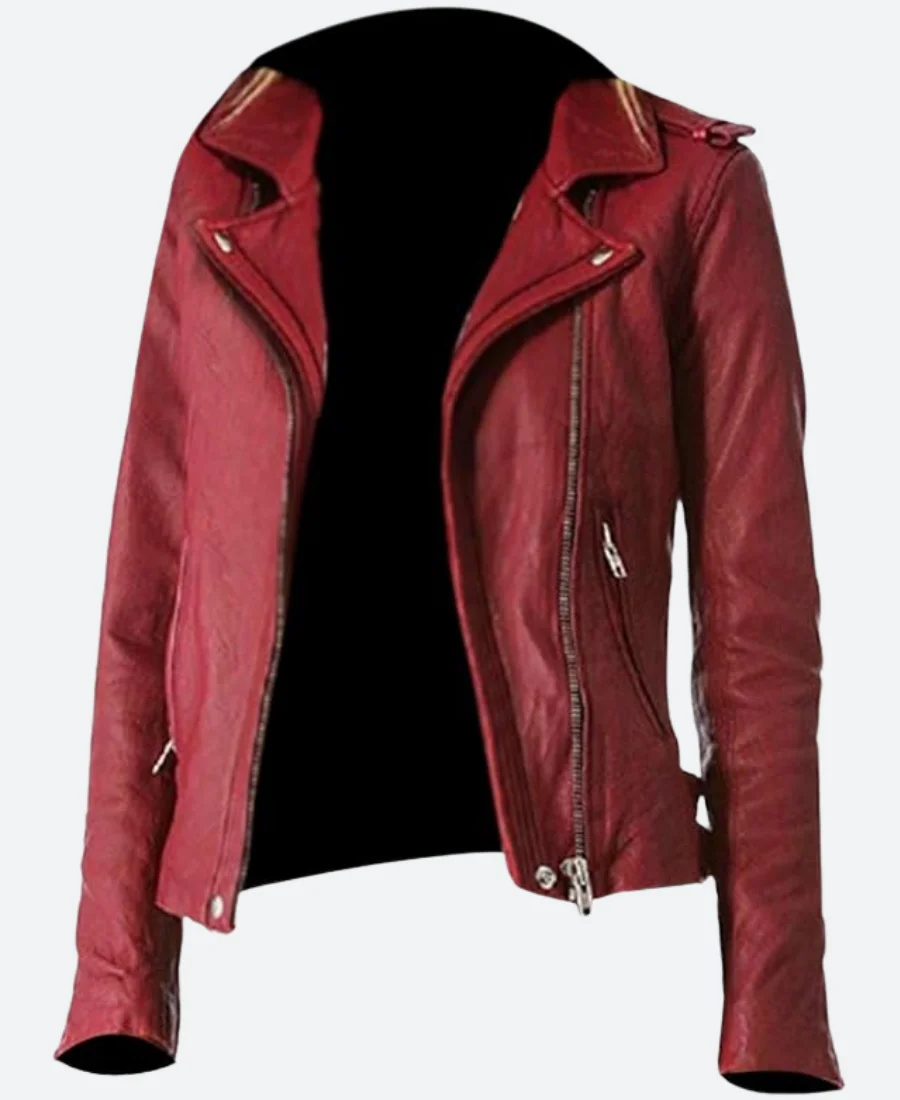 The Republic of Sarah Cooper Leather Jacket
