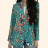 The Road S 01 Olivia Harms Printed Blazer Front Image