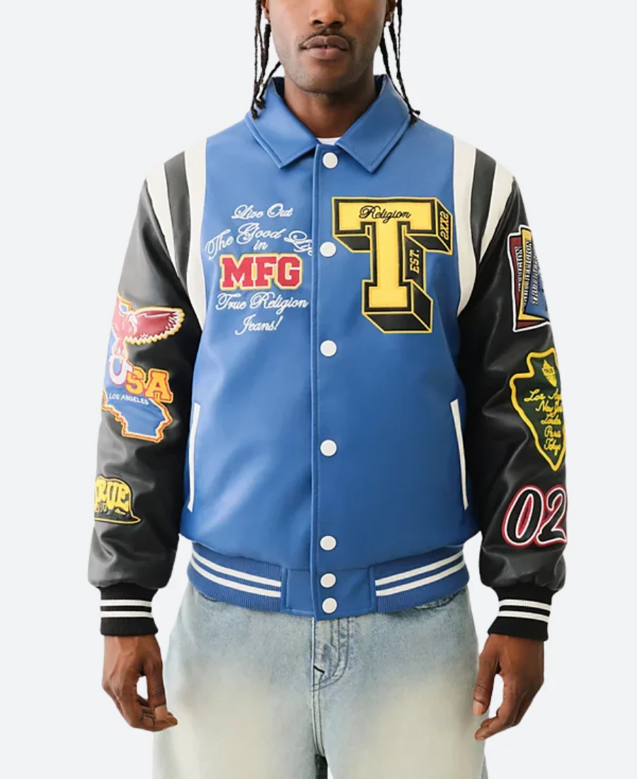 The Rolling Loud Festival Derrick Milano Leather Jacket
