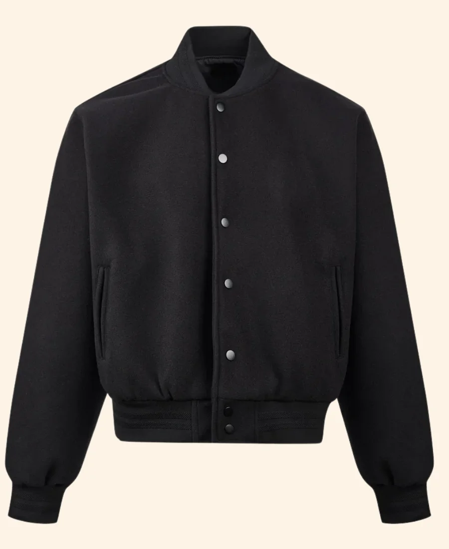 The Stranger In My Home Katie Mitchell Varsity Jacket Front Image