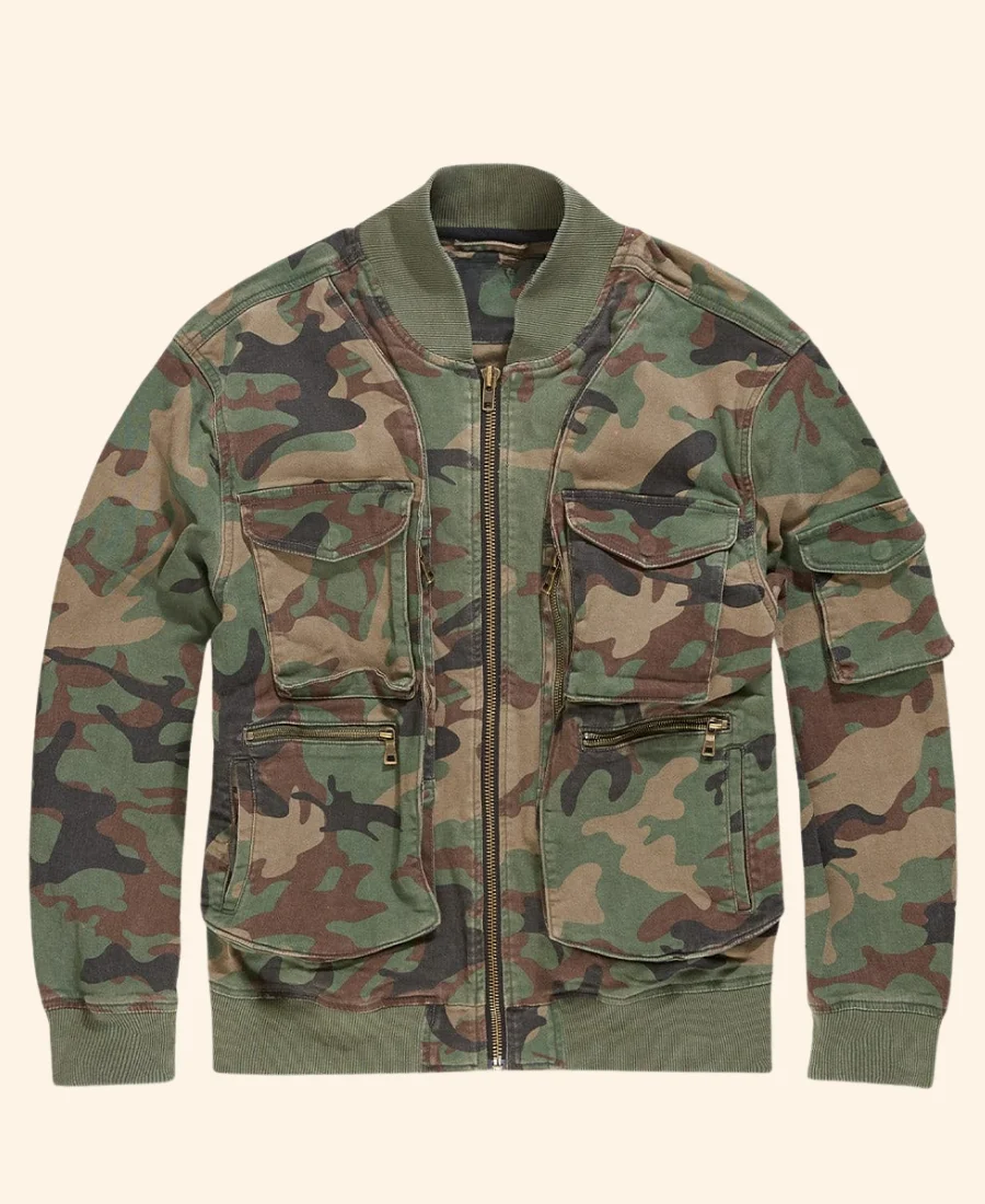 The Today Show 2025 Allen Iverson Bomber Jacket Front Image