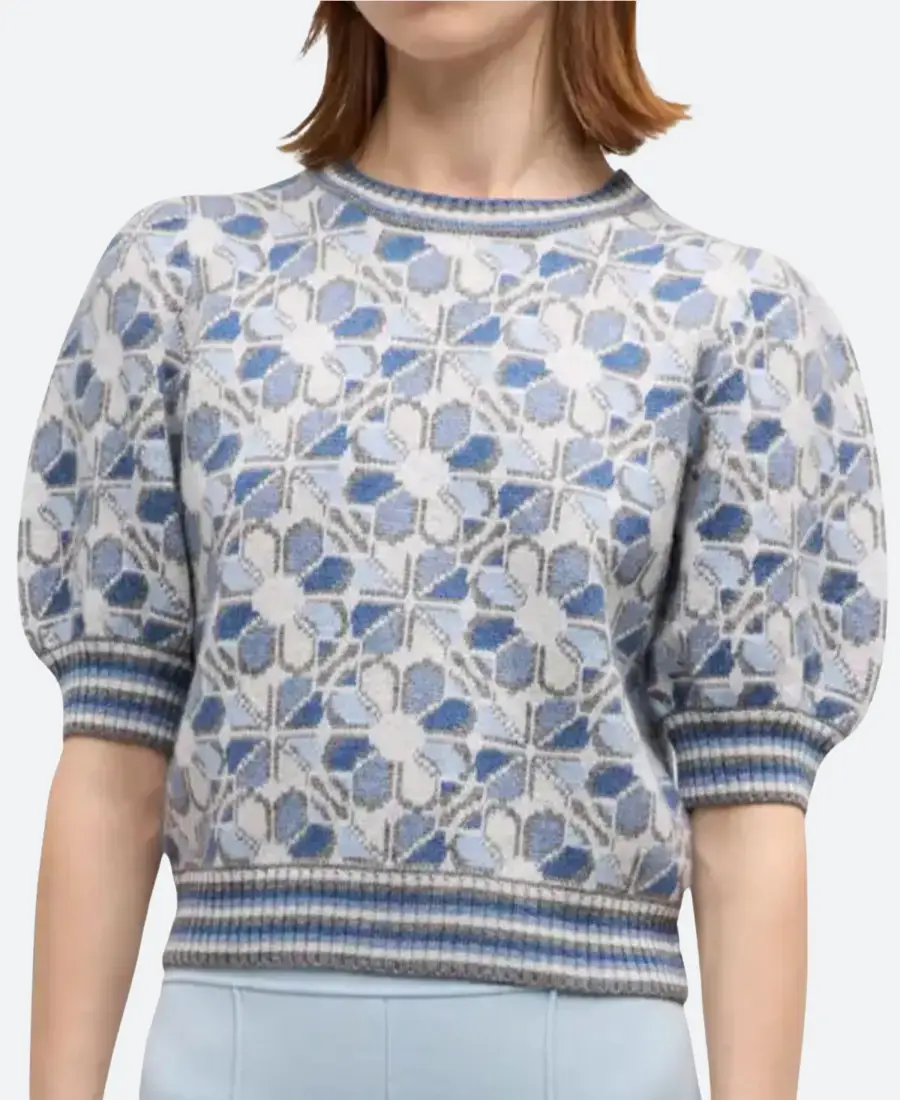 The Today Show Jenna Bush Hager Blue Sweatshirt