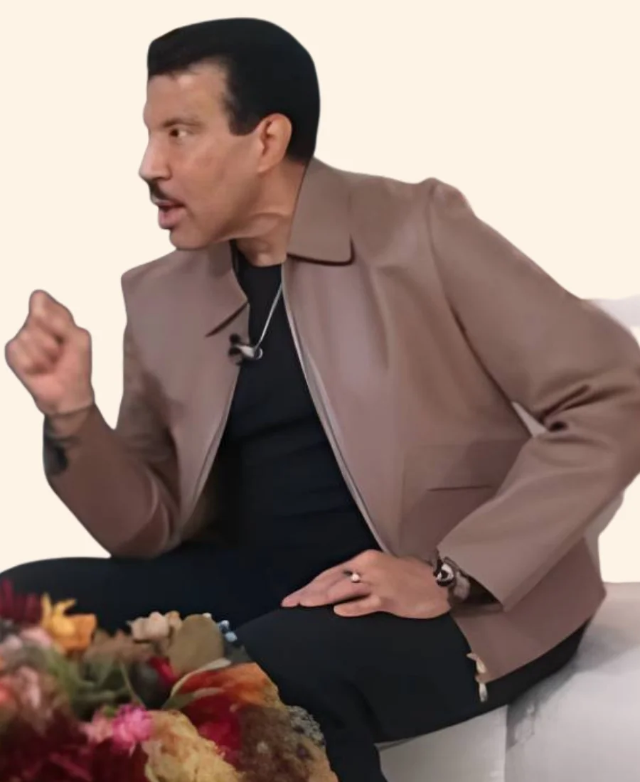 The Today Show Lionel Richie Leather Jacket