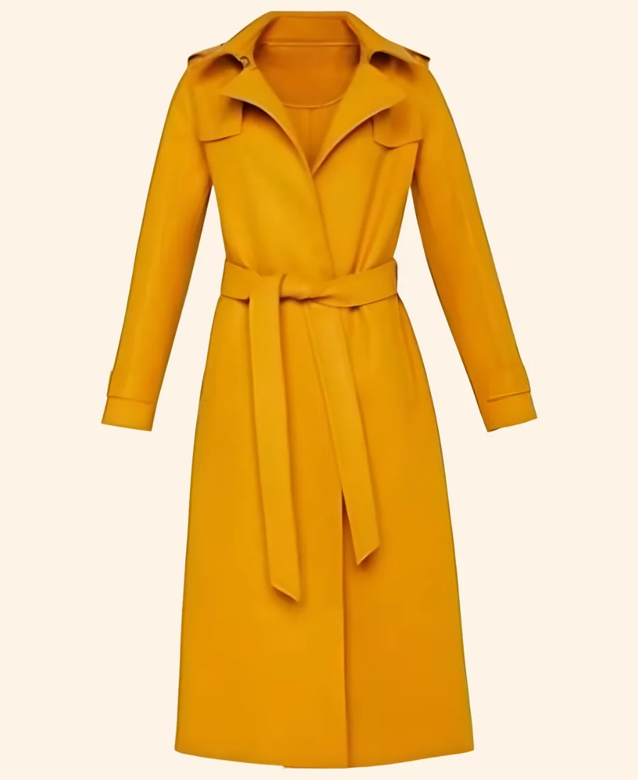 The Today Show Sheinelle Jones Trench Coat Front Image