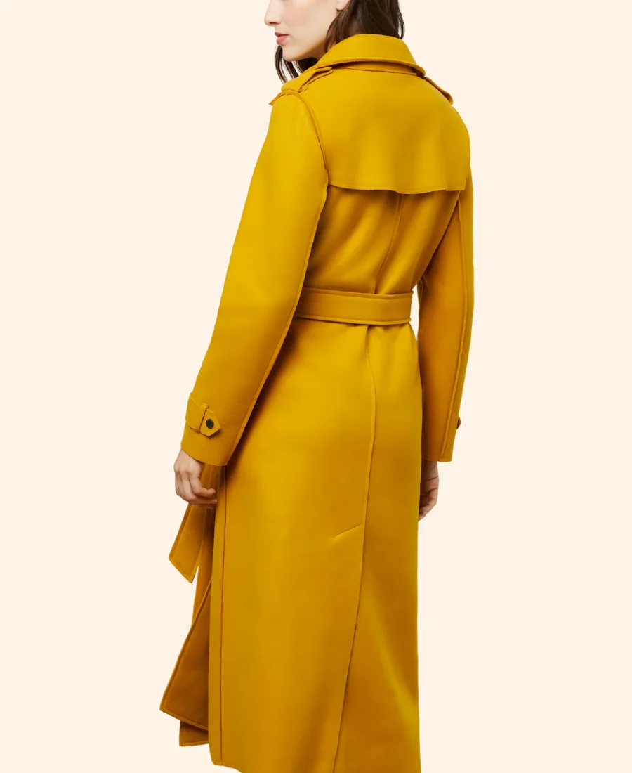 The Today Show Sheinelle Jones Trench Coat back Image