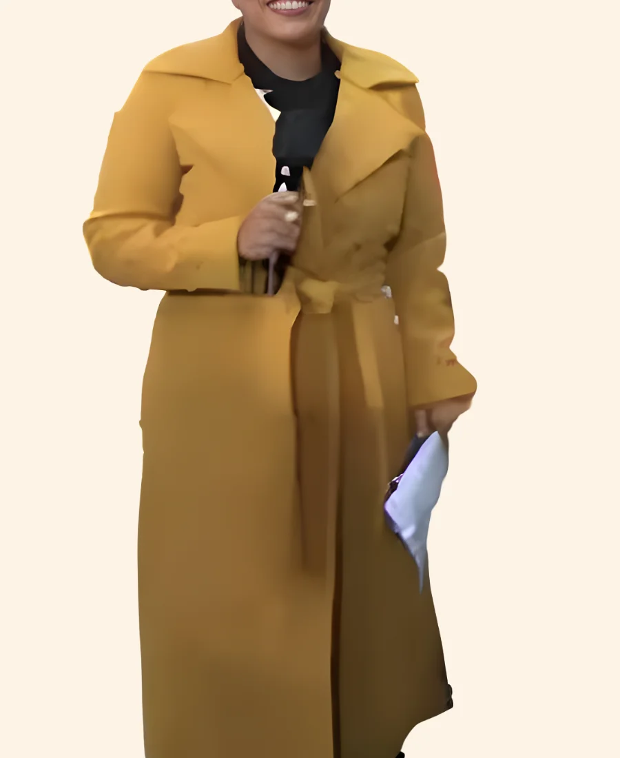 The Today Show Sheinelle Jones Trench Coat