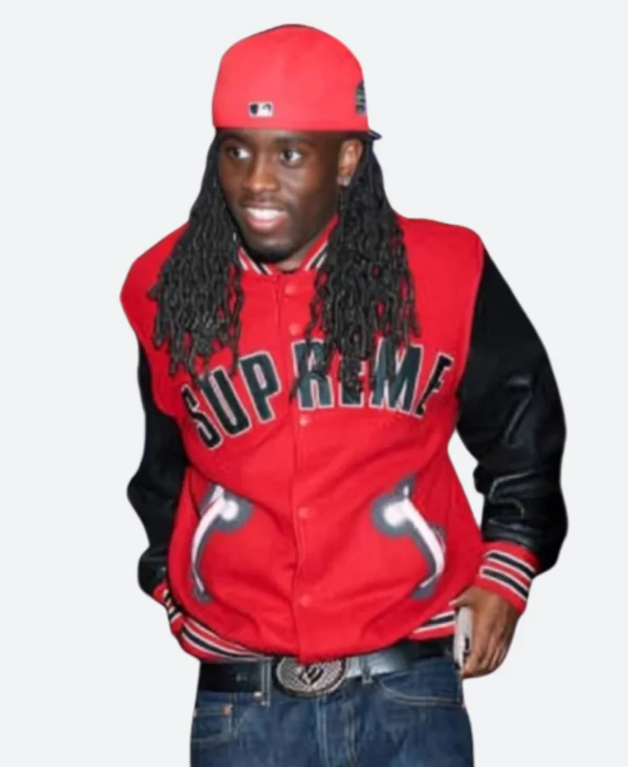 The Tonight Show Kai Cenat Letterman Varsity Jacket