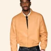 The Tonight Show Starring Jimmy Fallon S12 Shai Gilgeous-Alexander Leather Jacket Front Image