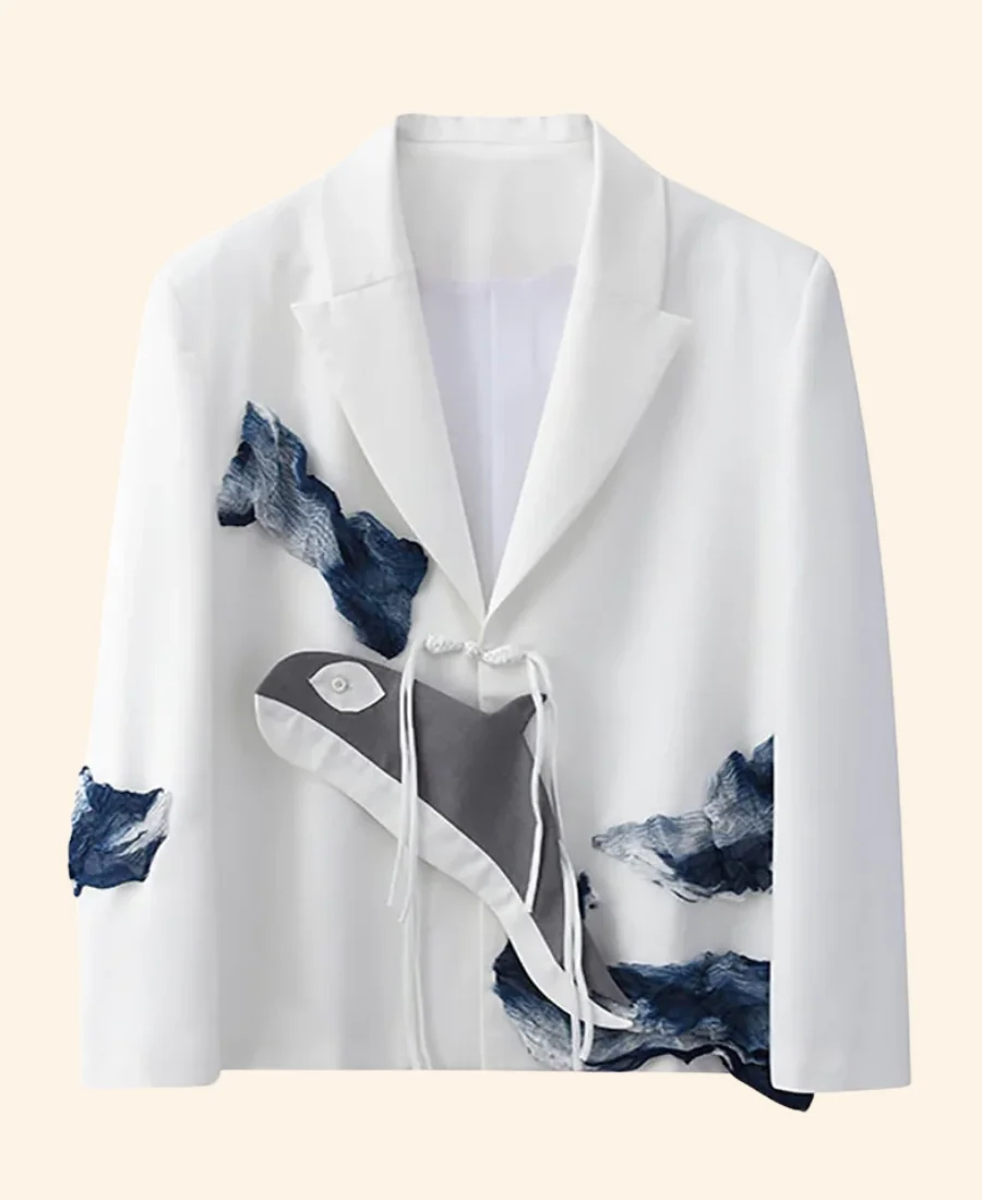 The Voice S28 Kanard Thomas Whale Blazer Front Image