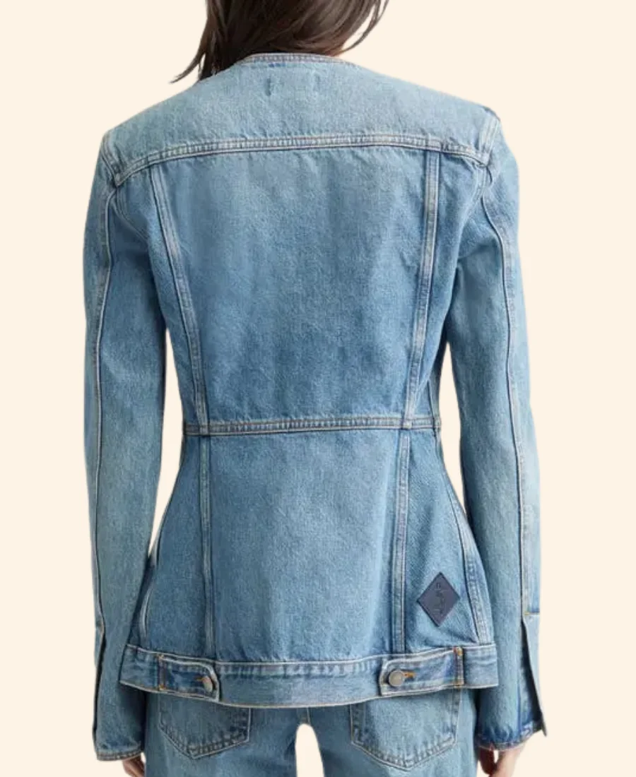 The Voice S28 Kelsea Ballerini Denim Jacket Back Image