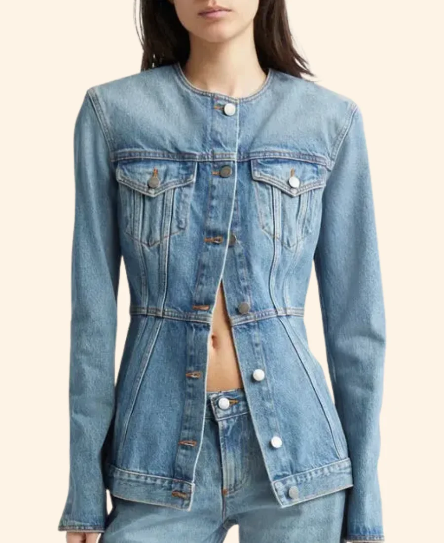 The Voice S28 Kelsea Ballerini Denim Jacket Front Image