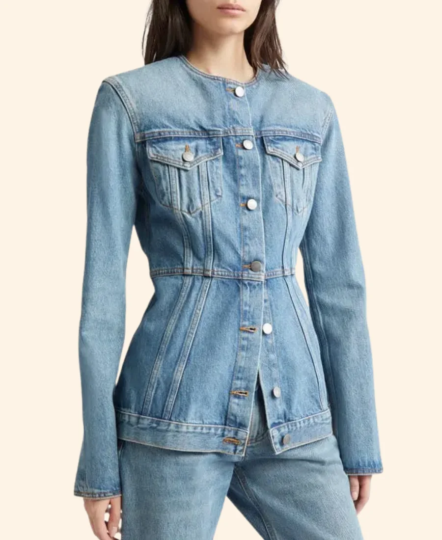 The Voice S28 Kelsea Ballerini Denim Jacket Zoom Image