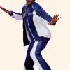 The Voice S28 Snoop Dogg Leather Tracksuit Front Image