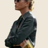 The Waterfront S01 Maria Bello Black Shirt Front Image