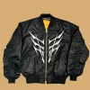 The Weeknd X Alpha Industries The End Bomber Jacket Front Image