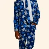 The Young Frosty Snowflake Christmas Suit Front Image