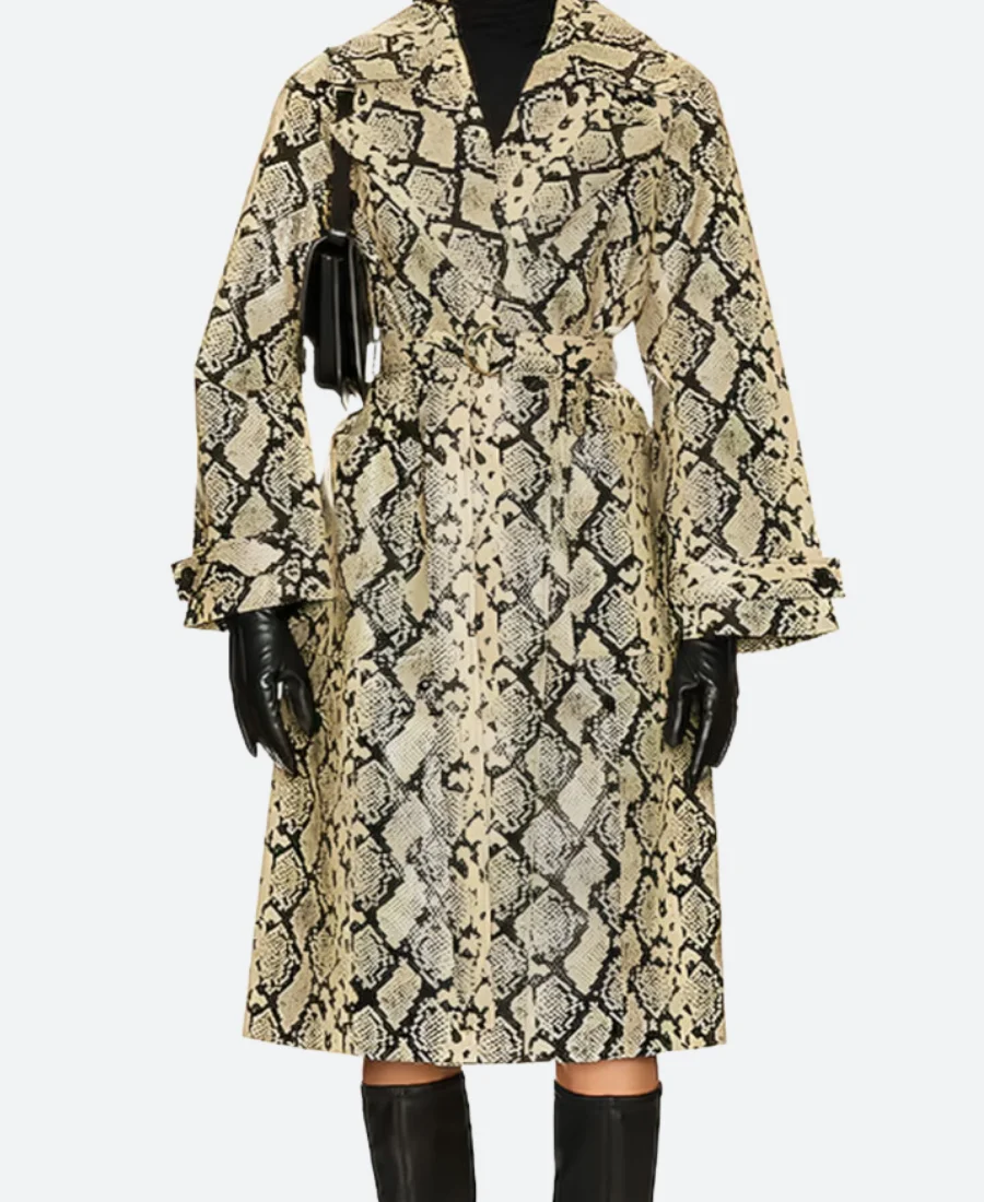 The Young and the Restless Tessa Porter Snakeskin Coat