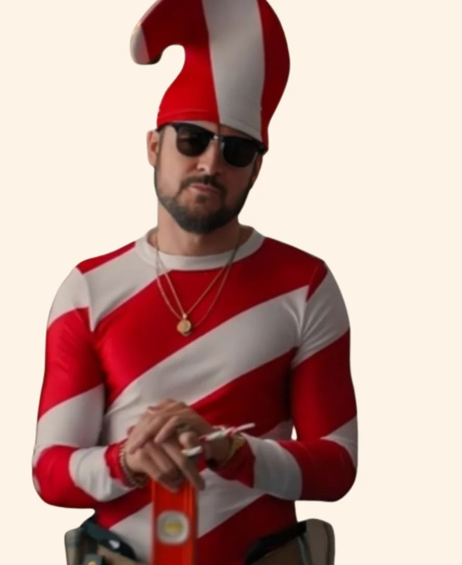 Three Wiser Men And A Boy Christmas Taylor Sweatshirt Front Image