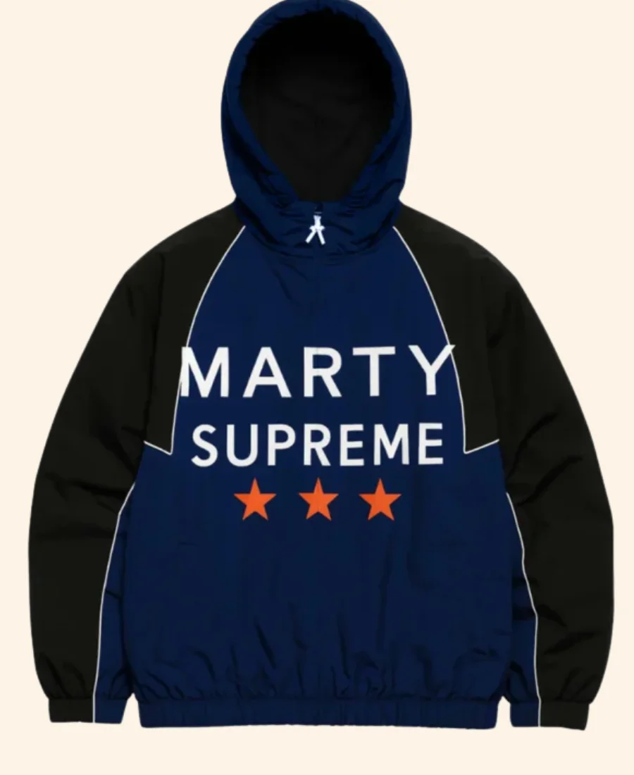 Timothée Chalamet Marty Supreme Jacket Front Image