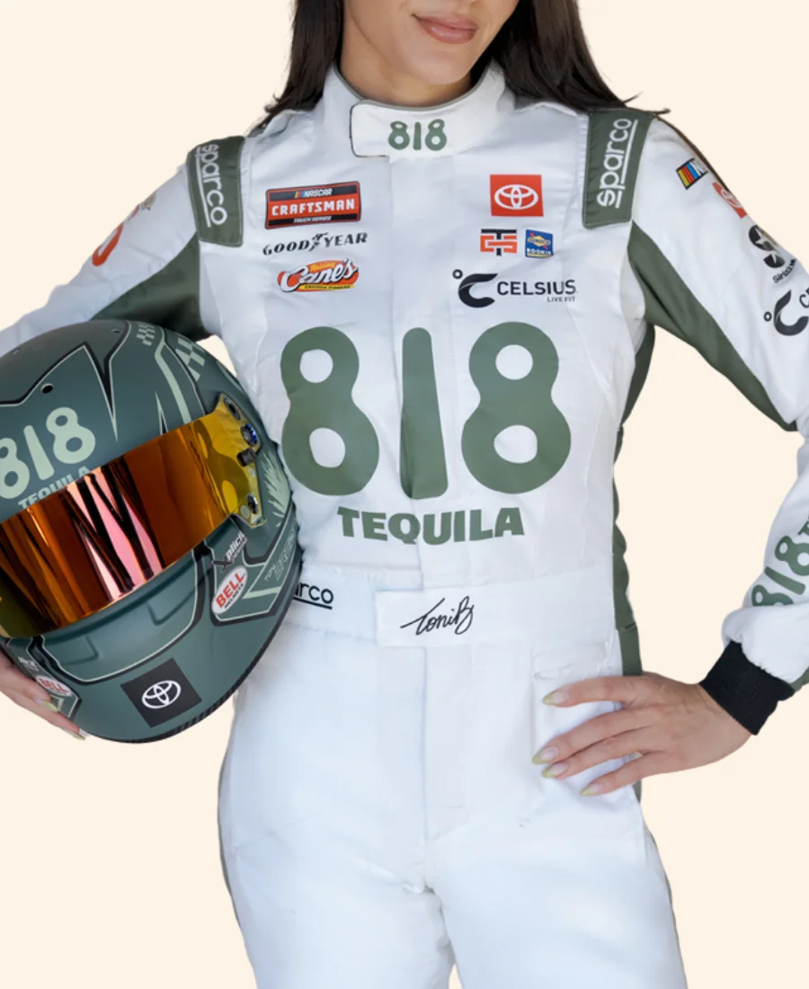 Toni Breidinger 818 Racing Suit Closure Image