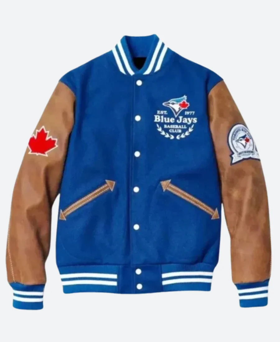 Toronto Blue Jays Letterman Varsity Jacket