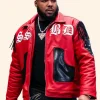 Toronto Blue Jays Vladimir Guerrero Jr. Red Leather Jacket