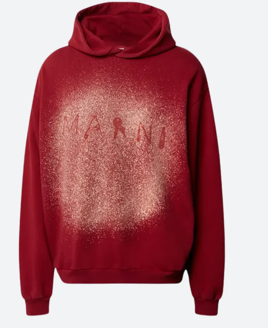 Travis Kelce Marni Red Hoodie