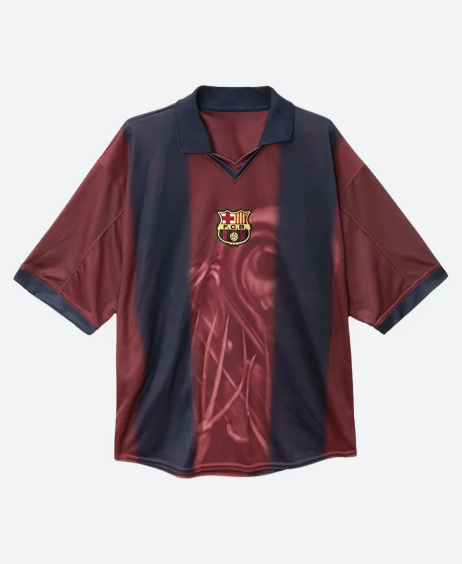Travis Scott CJ X FCB Barcelona Home Skeleton Jersey - Male, M